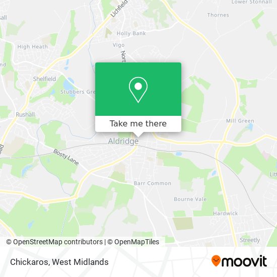 Chickaros map