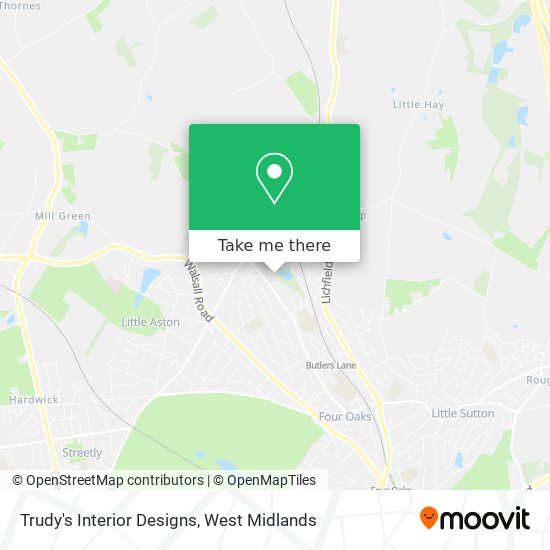 Trudy's Interior Designs map