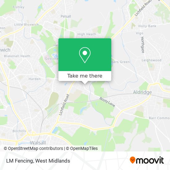 LM Fencing map