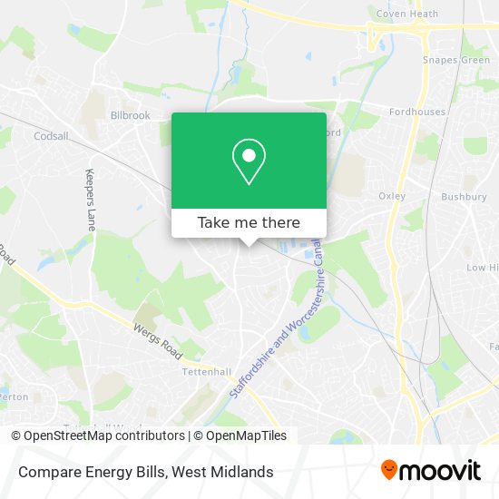 Compare Energy Bills map