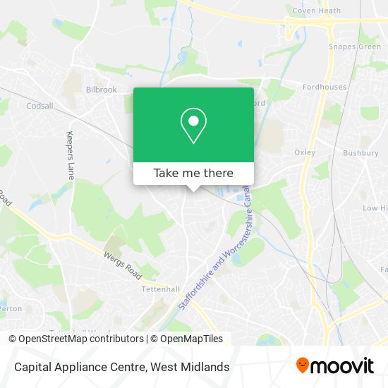 Capital Appliance Centre map