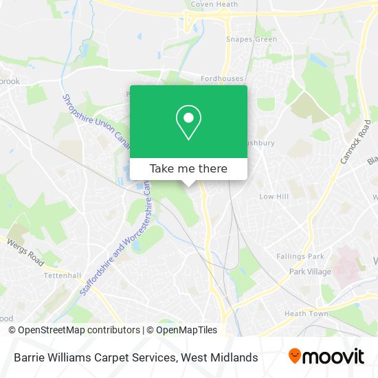 Barrie Williams Carpet Services map