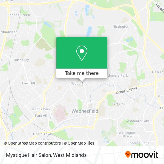 Mystique Hair Salon map