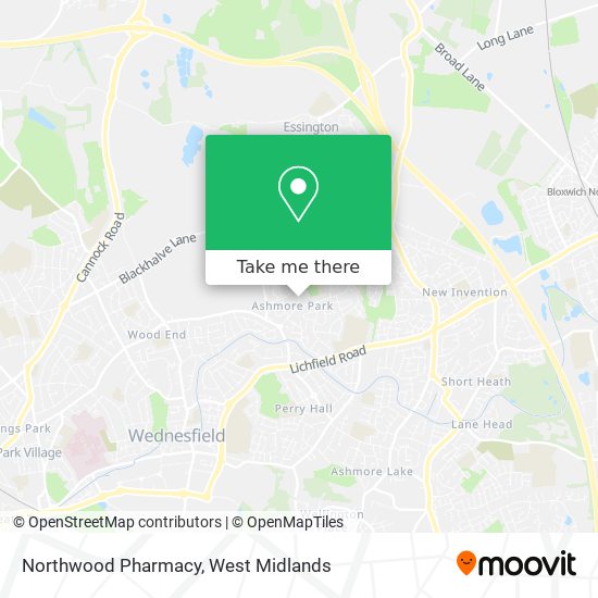 Northwood Pharmacy map