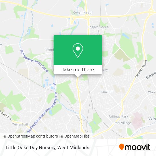 Little Oaks Day Nursery map