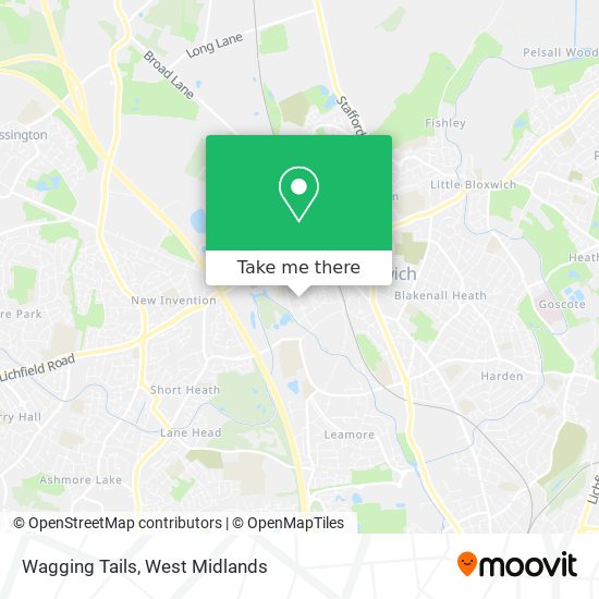 Wagging Tails map
