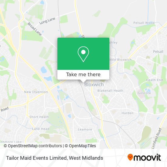 Tailor Maid Events Limited map