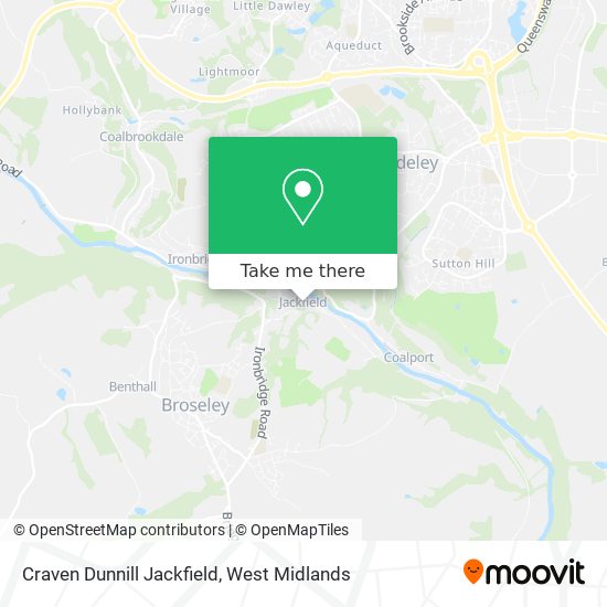 Craven Dunnill Jackfield map
