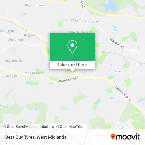 Best Buy Tyres map