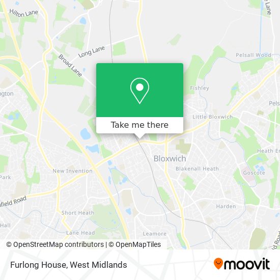 Furlong House map