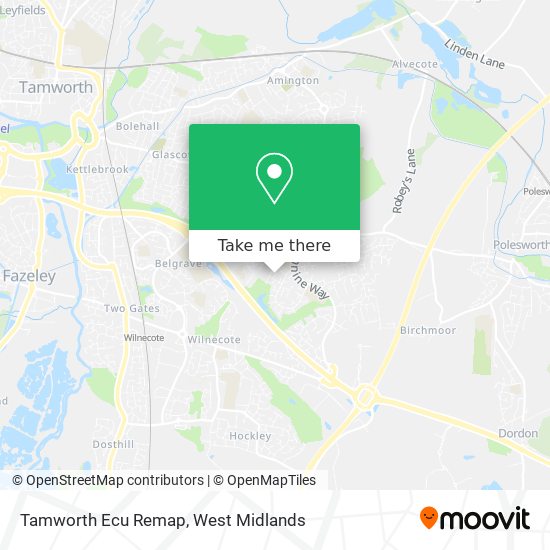Tamworth Ecu Remap map