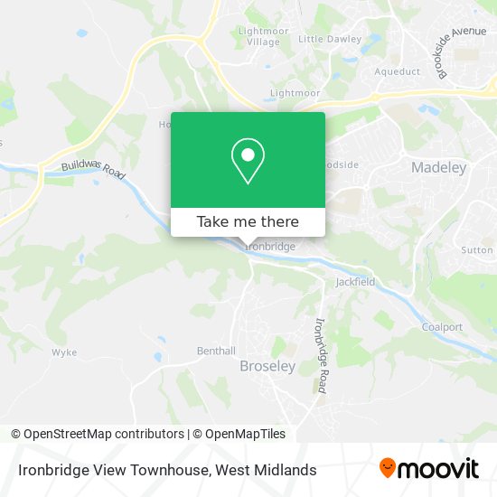 Ironbridge View Townhouse map