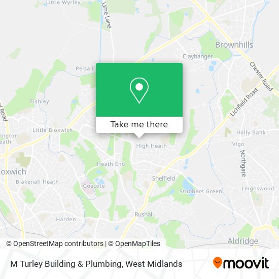 M Turley Building & Plumbing map