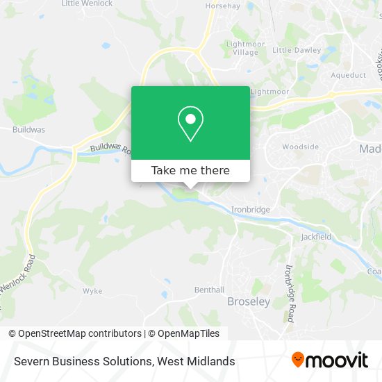 Severn Business Solutions map