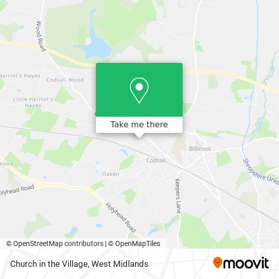 Church in the Village map
