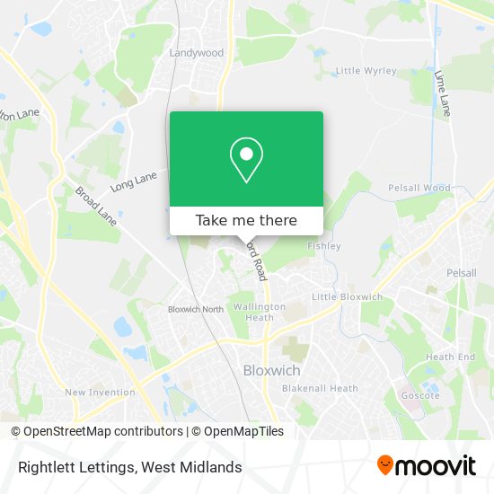 Rightlett Lettings map