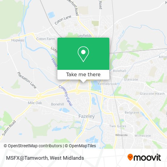 MSFX@Tamworth map