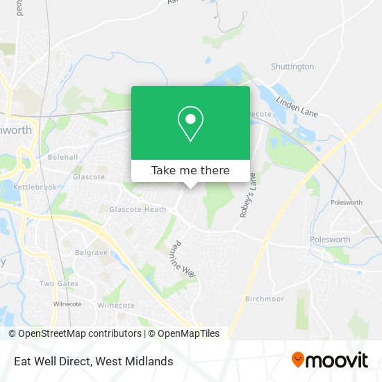 Eat Well Direct map