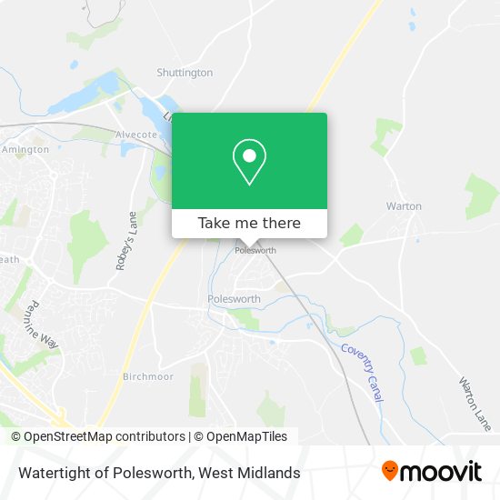 Watertight of Polesworth map