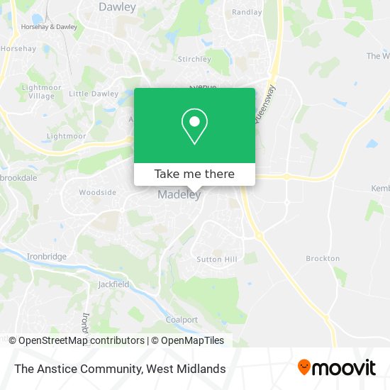 The Anstice Community map