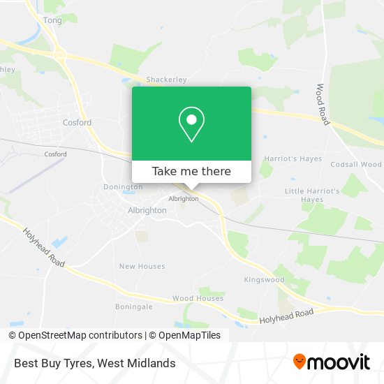 Best Buy Tyres map