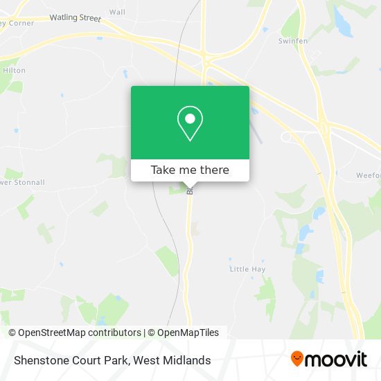 Shenstone Court Park map