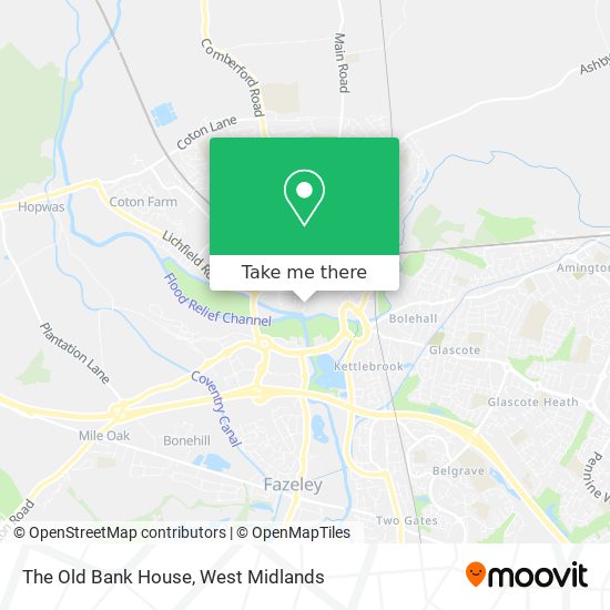 The Old Bank House map