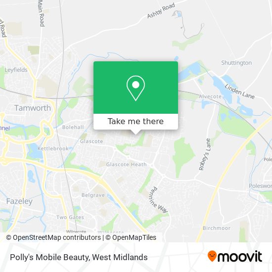 Polly's Mobile Beauty map