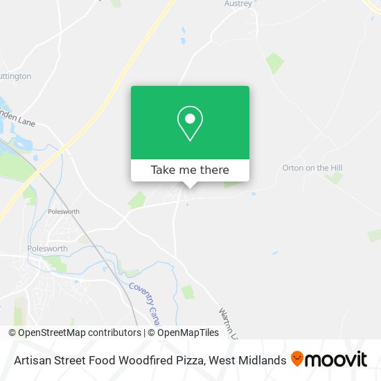 Artisan Street Food Woodfired Pizza map