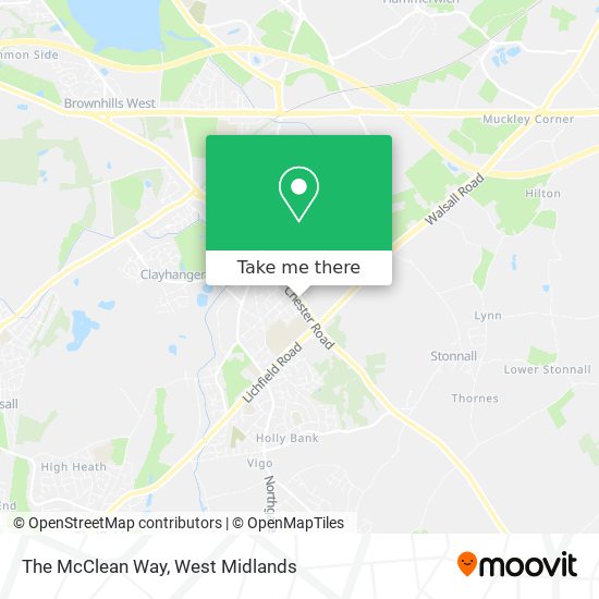 The McClean Way map