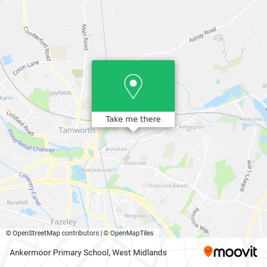 Ankermoor Primary School map
