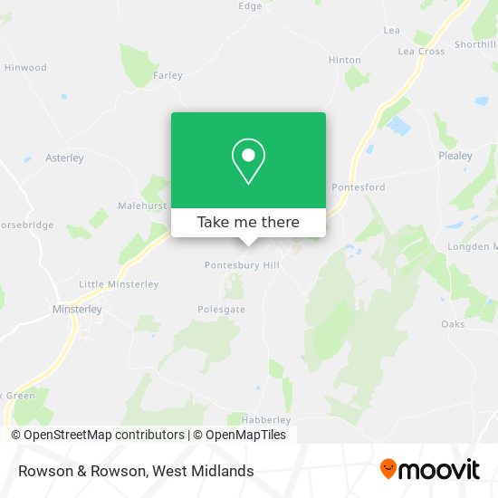 Rowson & Rowson map