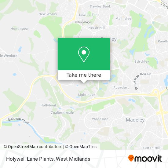 Holywell Lane Plants map