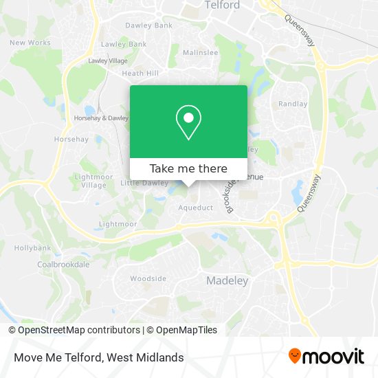 Move Me Telford map