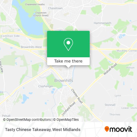 Tasty Chinese Takeaway map