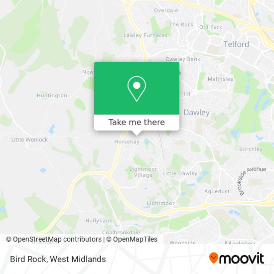 Bird Rock map
