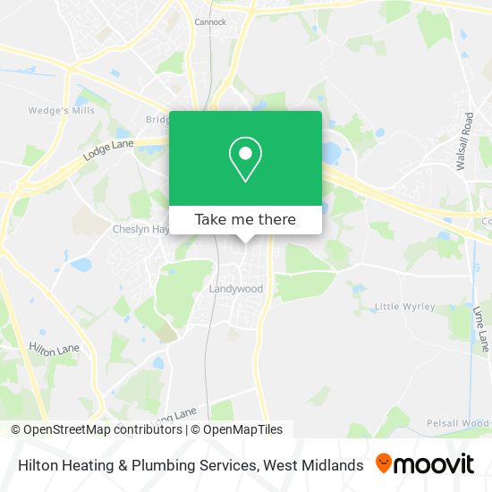 Hilton Heating & Plumbing Services map