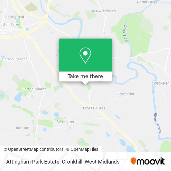 Attingham Park Estate: Cronkhill map