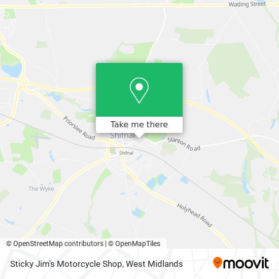 Sticky Jim's Motorcycle Shop map
