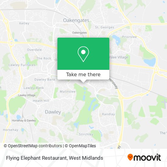 Flying Elephant Restaurant map