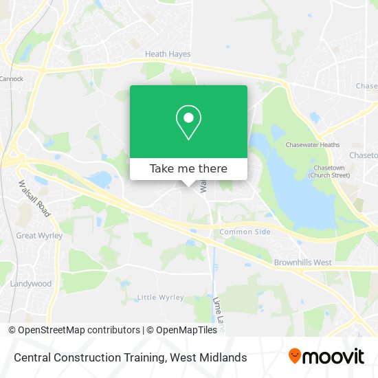 Central Construction Training map