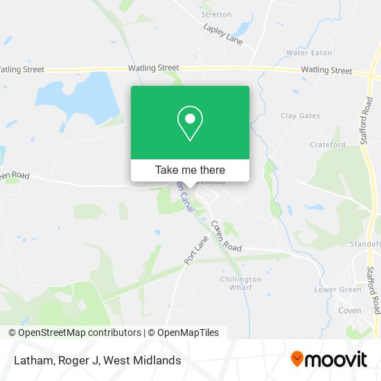 Latham, Roger J map