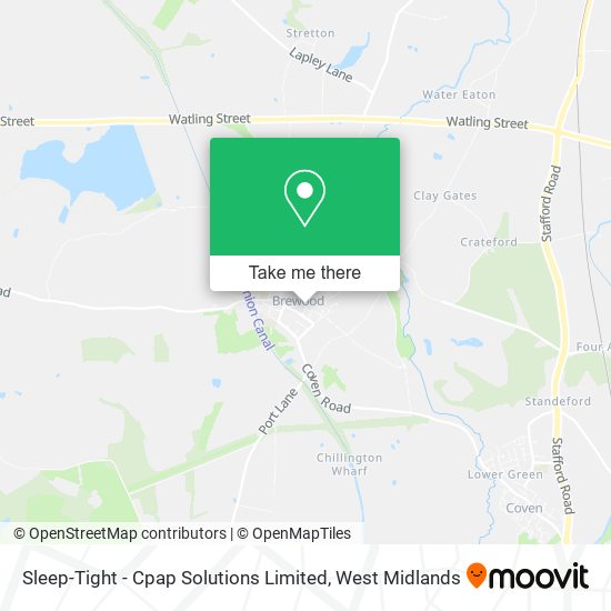 Sleep-Tight - Cpap Solutions Limited map