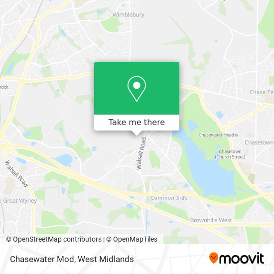 Chasewater Mod map