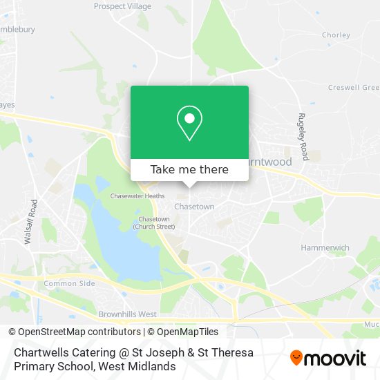 Chartwells Catering @ St Joseph & St Theresa Primary School map