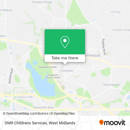 DMR Childrens Services map