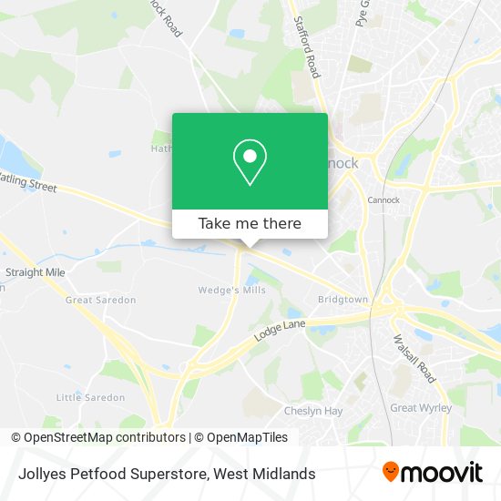 Jollyes Petfood Superstore map
