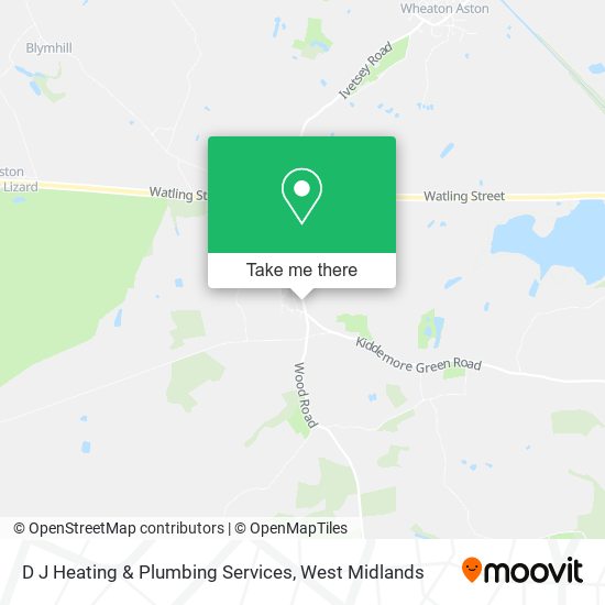 D J Heating & Plumbing Services map