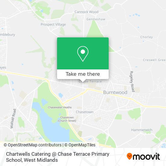 Chartwells Catering @ Chase Terrace Primary School map