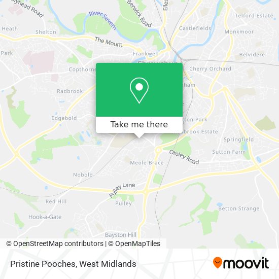 Pristine Pooches map